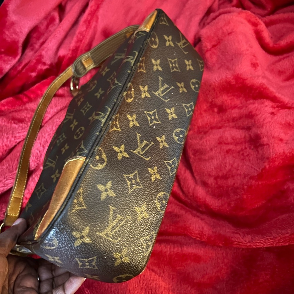 Louis Vuitton Brown and Tan Monogram Bag